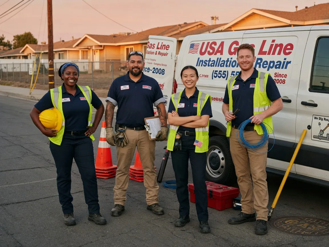 Gas Line Installation company in Endicott, NE